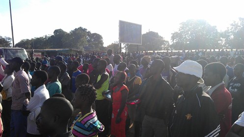 Acess Official Among Crowd